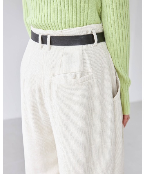 「TODAYFUL」 コーデュロイパンツ 36inch ベージュ レディース_画像4