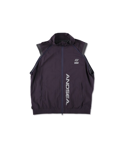WIND AND SEA(ウィンダンシー) ナイロンジャケット Piping 2Way WIND AND SEA(ウィンダンシー) ナイロンジャケット Piping 2Way