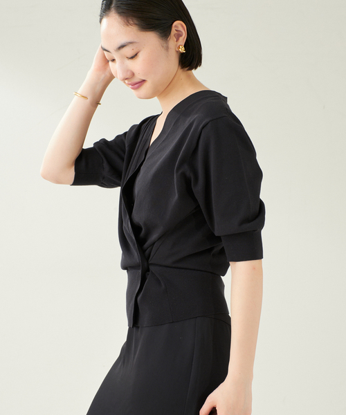 (plage)RIAM wrap カーディガン plage カーディガン R'IAM WRAP レディース : ZOZOTOWN Yahoo!店