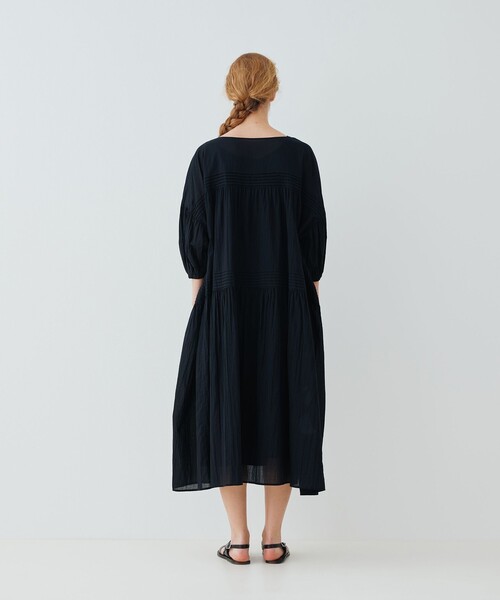 GALERIE VIE　インドコットンマキシギャザーワンピース GALERIE VIE（ギャルリー ヴィー） ワンピース インドコットン