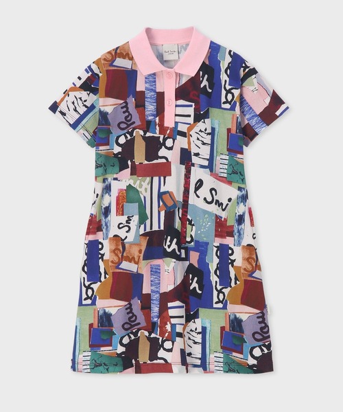 ポールスミス ワンピース 100&110 姉妹お揃い 女の子 キッズ Paul Smith JUNIOR ワンピース ガールズ ペインティング