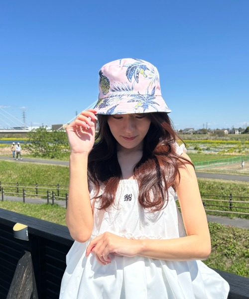 Loco Ocean（ロコオーシャン） 帽子 ハット トロピカルパイナップル柄