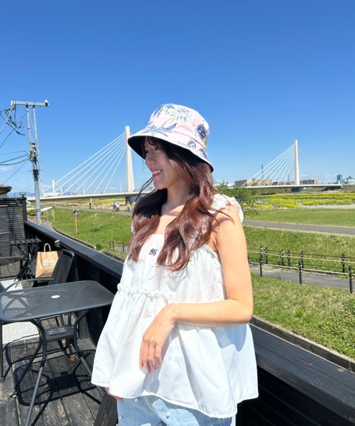Loco Ocean（ロコオーシャン） 帽子 ハット トロピカルパイナップル柄