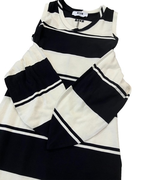 MSGM ロゴ ワンピース MSGM】 【MSGM ROPEロゴ Tシャツワンピース】｜aoi公式