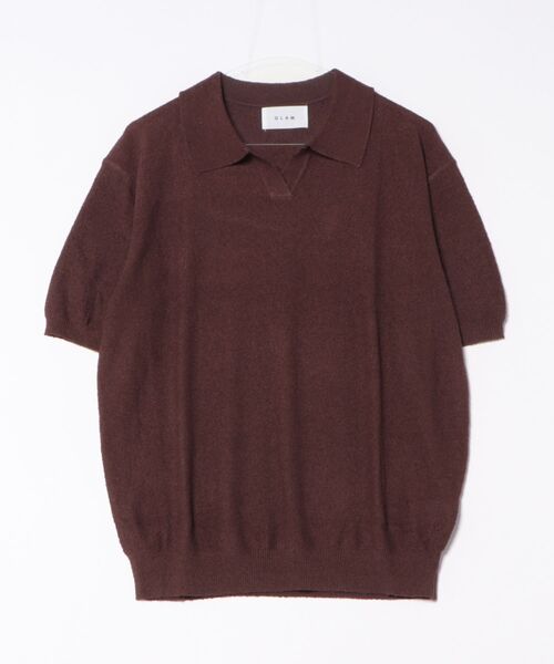 ポロシャツ 半袖 a.p.o.v. ストレッチパイルニットスキッパー