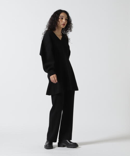 ニット セーター MANOF/マノフ/WAIST TUCK KNIT SET UP レディース MANOF ニット セーター MANOF/マノフ/WAIST TUCK KNIT SET UP