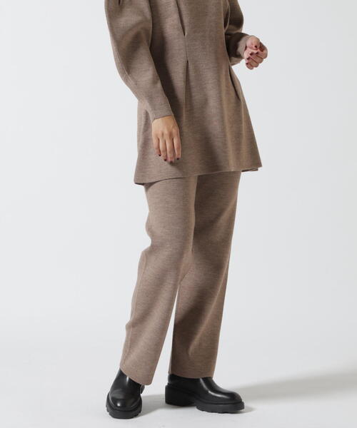 ニット セーター MANOF/マノフ/WAIST TUCK KNIT SET UP レディース MANOF ニット セーター MANOF/マノフ/WAIST TUCK KNIT SET UP