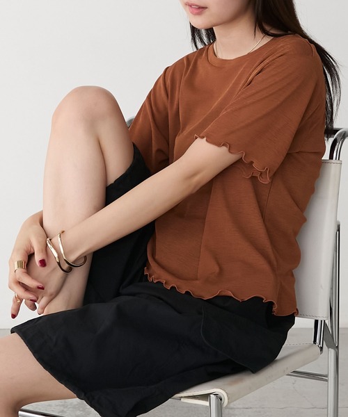 forksy.（フォルクシー） tシャツ 半袖 「forksy.」シアー半袖 メローT