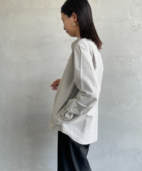 DANTON ブラウス 36 Danton 「DANTON」 長袖ブラウス 36 ブラック レディース