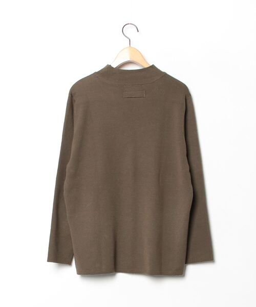 「INHERIT」 長袖ニット M グリーン メンズ_画像2