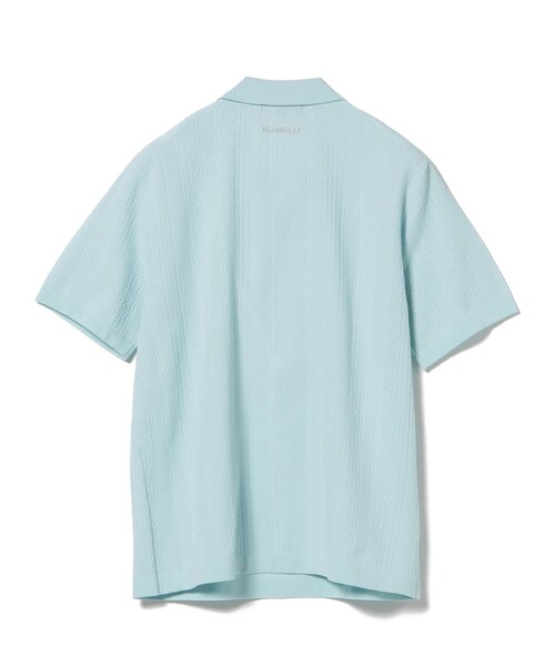 BEAMS GOLF ポロシャツ PURPLE LABEL / ジャカード スキッパー