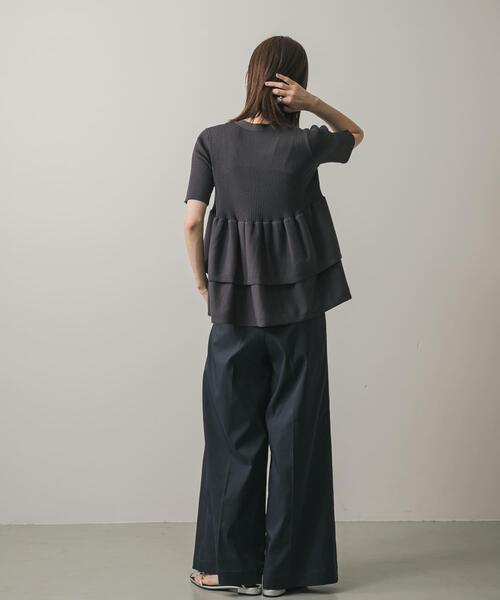 SENSE OF PLACE by URBAN RESEARCH カーディガン 「WEB限定」ペプラム