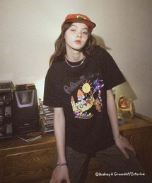 tシャツ 「パラッパラッパー」ピグメント加工グラフィックTシャツ レディース メンズ｜ZOZOTOWN Yahoo!店