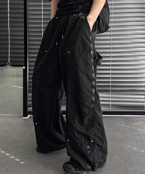 COSYHARU（コシハル） パンツ ダブルニーナイロンカーペンターワイド