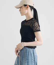 tシャツ ストレッチレースTシャツ レディース｜ZOZOTOWN Yahoo!店
