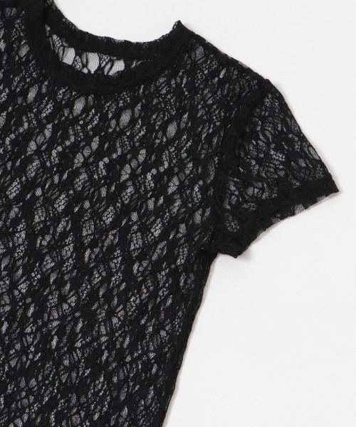 tシャツ ストレッチレースTシャツ レディース URBAN RESEARCH tシャツ ストレッチレースTシャツ レディース