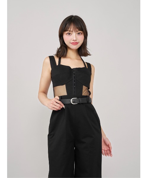 即日発送♡ レディース オールインワン Darich（ダーリッチ） オールインワン ランジェリーライク