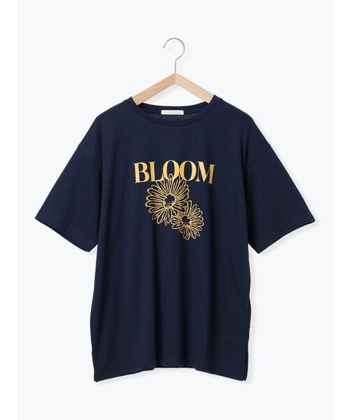 ehka sopo（エヘカソポ） tシャツ 花モチーフTシャツ レディース