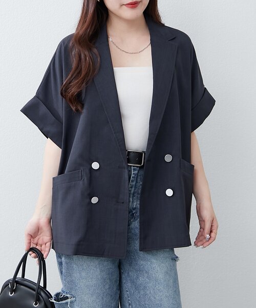 continuer de NICE CLAUP ジャケット テーラードジャケット