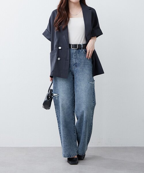 continuer de NICE CLAUP ジャケット テーラードジャケット