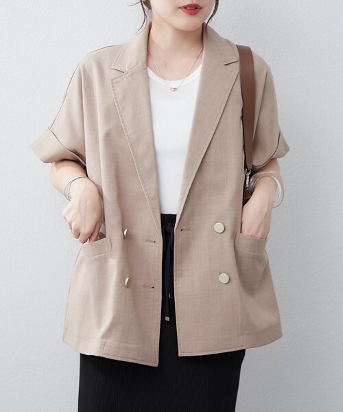 continuer de NICE CLAUP ジャケット テーラードジャケット