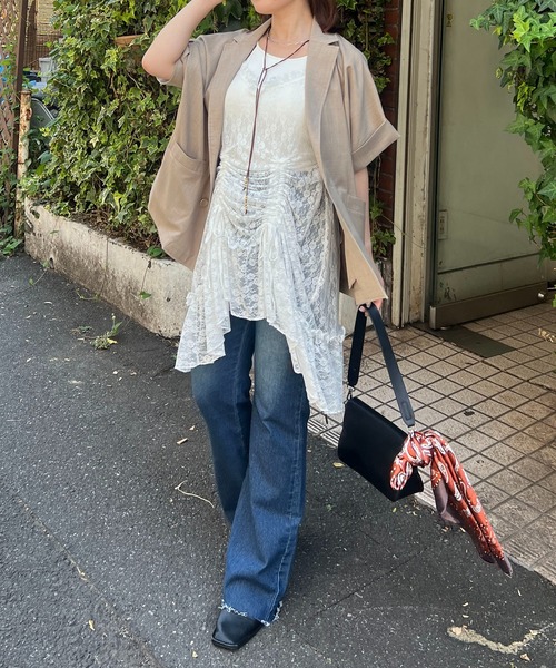 continuer de NICE CLAUP ジャケット テーラードジャケット