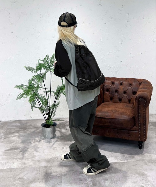「sedacle」 加工デニムパンツ MEDIUM インディゴブルー メンズ
