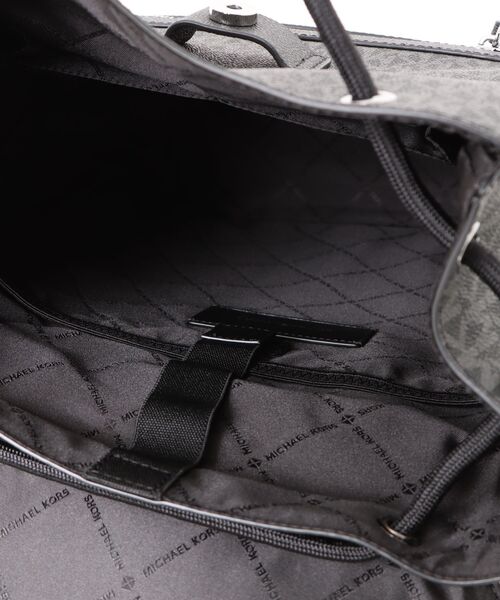 【美品】MK マイケルコース HUDSON ビジネス バックパック ネイビー HUDSON(ハドソン) バックパック - MKシグネチャー | バックパック