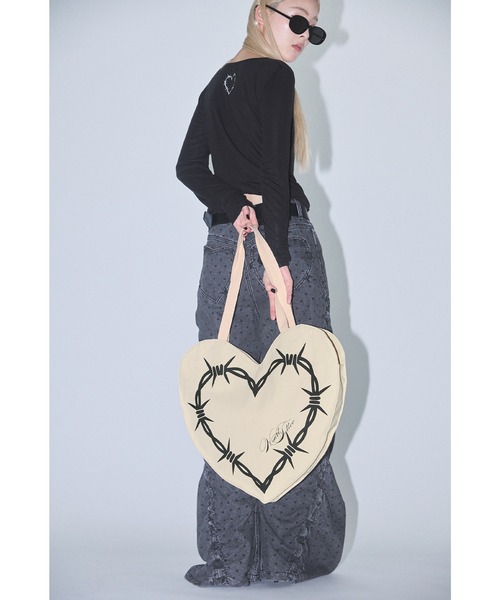 Heart Tattoo トートバッグ 「Heart Tattoo」ハートタトゥーロゴ