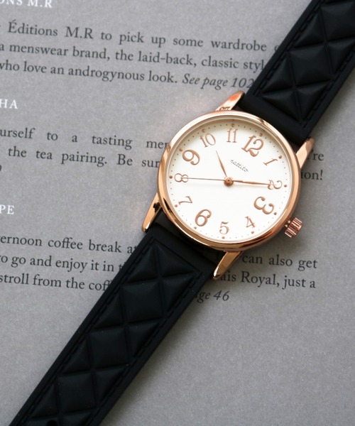 腕時計 「nattito/ナティート」Quilting Watch/キルティング ウォッチ