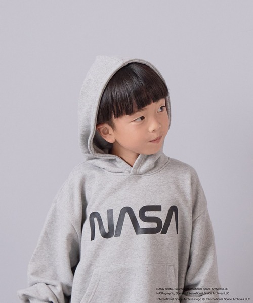 LOWRYS FARM（ローリーズファーム） パーカー NASAロゴフーディー