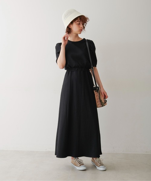 「FREE'S MART」 半袖ワンピース FREE グリーン レディース_画像5