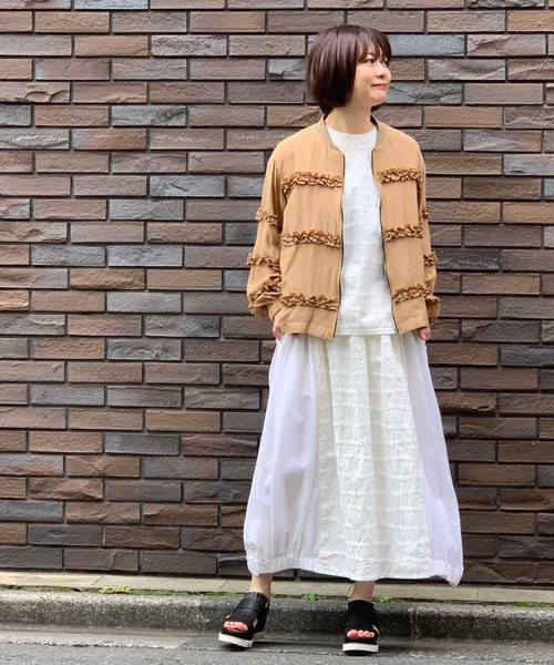 「H.A.K」 半袖カットソー FREE ブラック レディース_画像5