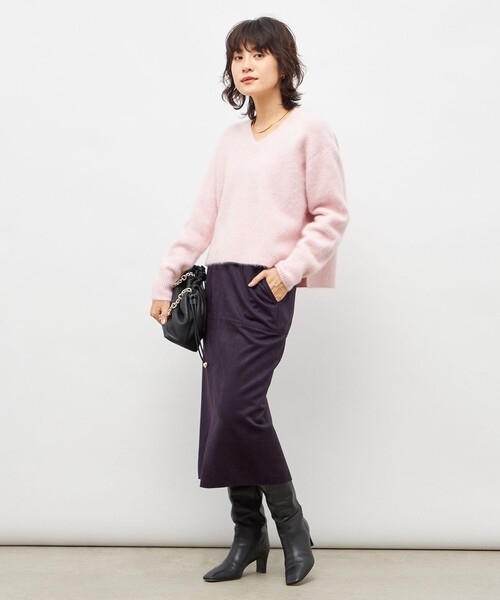 NOLLEY'S（ノーリーズ） ニット セーター 「手洗い可能」ヘアリー