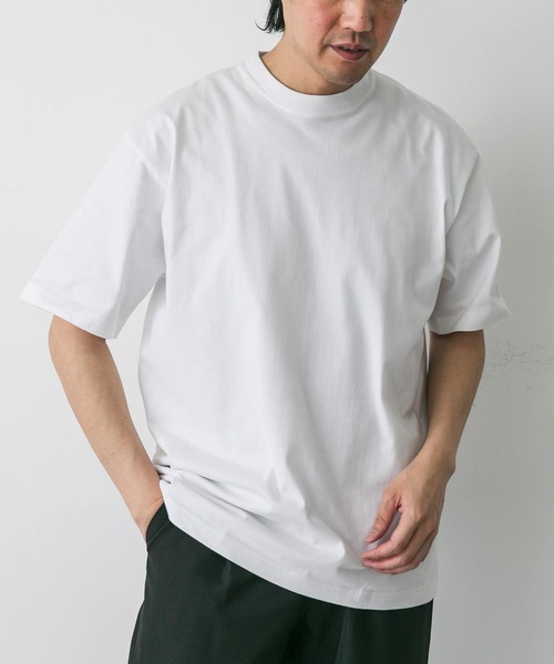 「HANES」 半袖Tシャツ - ネイビー メンズ_画像3