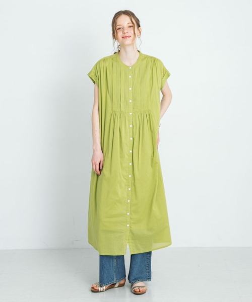 URBAN RESEARCH Sonny Label 半袖ワンピース FREE ピンク レディース