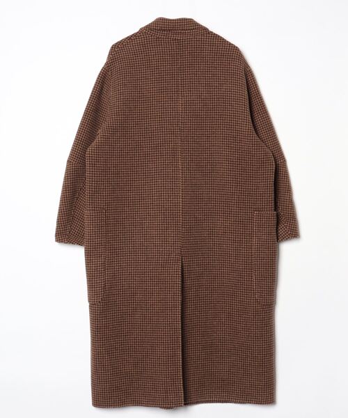 トゥデイフル コート36 ブラウン ウール混合ブラウンピーコート TODAYFUL 「TODAYFUL」 ニットコート 36inch ブラウン レディース