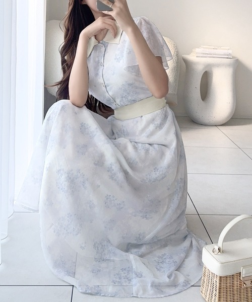 mily bilet ワンピース 「mily bilet」夏を涼む相棒ワンピ♪水彩