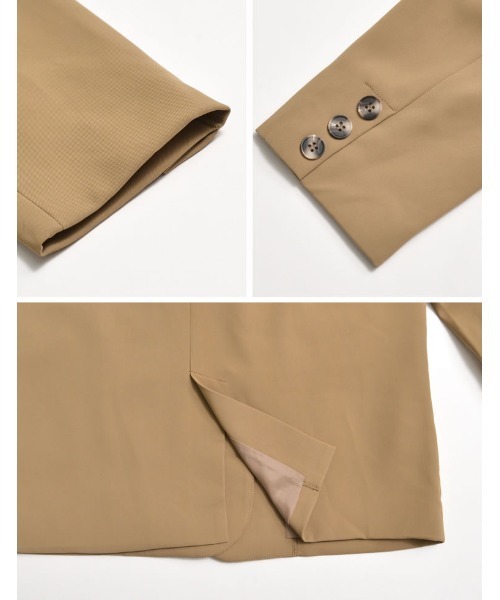 MARKAWARE テーラードジャケット グレイッシュベージュ MARKAWARE テーラードジャケット グレイッシュベージュ