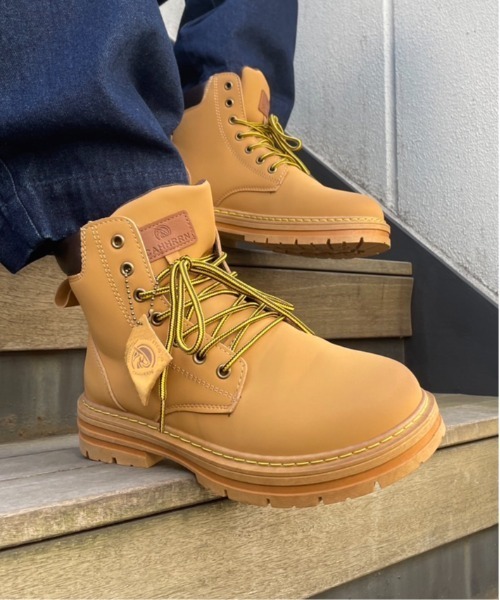 「SETUP7」 レースアップブーツ 44 ブラック メンズ_画像2