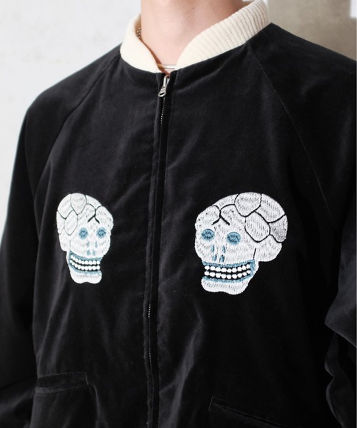 THRIFTY LOOK スカジャン 2AM 先行発売 スリフティルック / SKULL