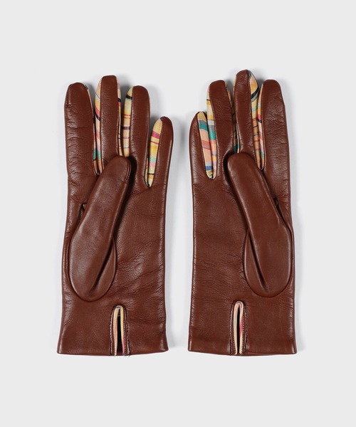 Paul Smith（ポール・スミス） 手袋 ウィメンズ スワールトリム レザー
