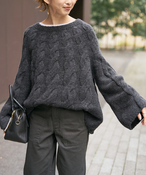 Spick＆Span（スピック アンド スパン） ニット セーター ルーズ