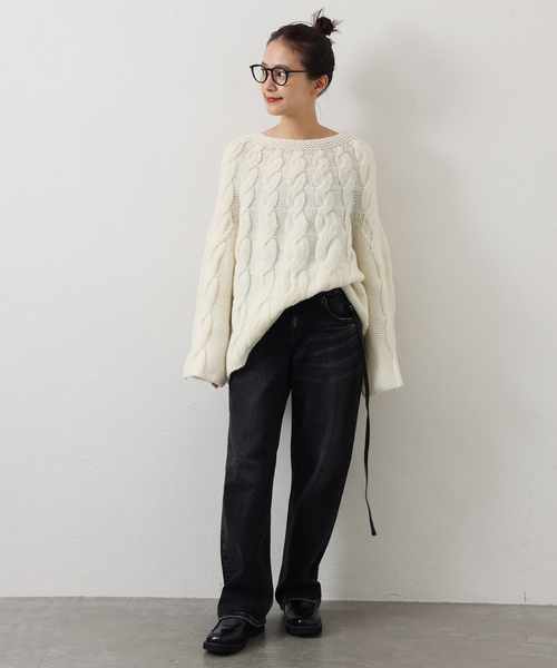 Spick＆Span（スピック アンド スパン） ニット セーター ルーズ