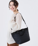 トートバッグ BUCKET TOTE ブラック...の詳細画像1