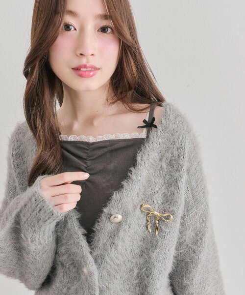 OLIVE des OLIVE（オリーブデオリーブ） カーディガン ロングカーデ