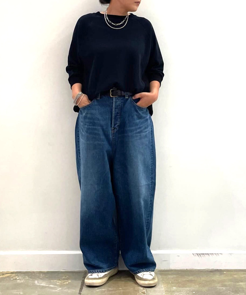 「JOURNAL STANDARD LUXE」 スウェットカットソー FREE チャコールグレー レディース_画像4