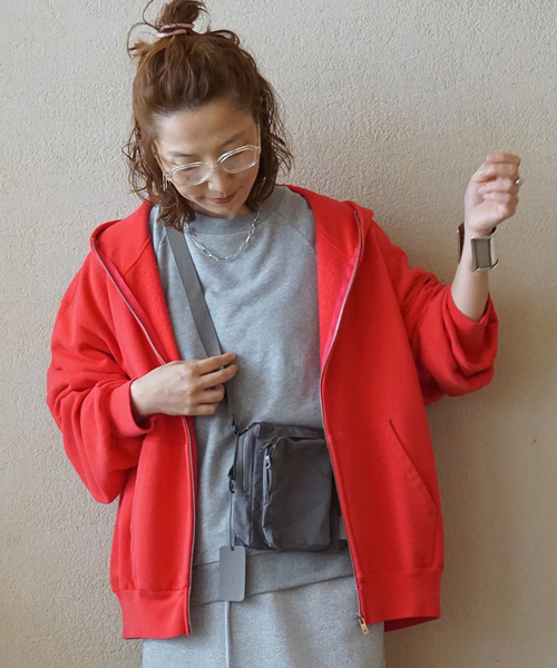 「JOURNAL STANDARD LUXE」 スウェットカットソー FREE チャコールグレー レディース_画像8