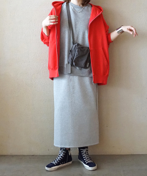 「JOURNAL STANDARD LUXE」 スウェットカットソー FREE チャコールグレー レディース_画像9