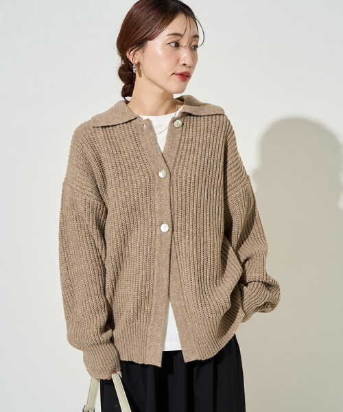 FREAK'S STORE ペルーカーディガン♡完売商品♡ FREAK'S STORE（フリークスストア） カーディガン 限定展開 裏配色
